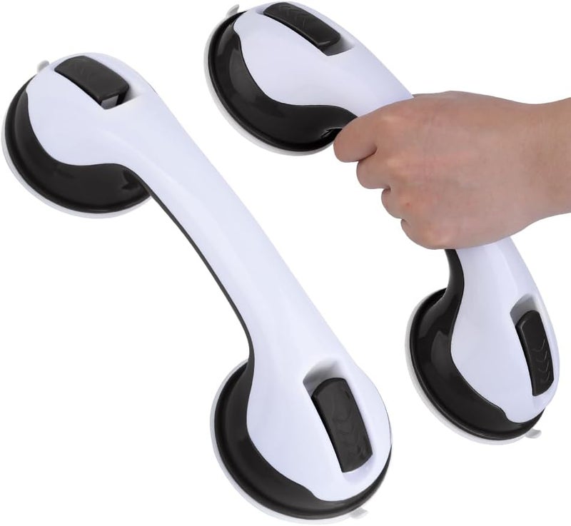 CIVJET 2 Pack Grab Bars for Bathtubs and Showers, Shower Handles for Elderly Seniors bar Bars Safety Elderly Suction 500 lbs Cup and Walls bathtubs Handicap He - Image 1